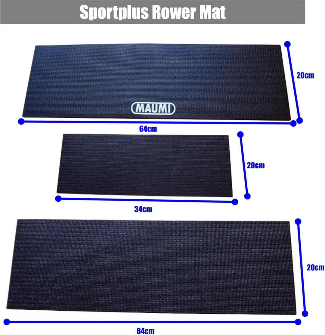 MAUMI Unterlegmatte Bodenschutzmatte Gummimatte Matte für Concept 2 WaterRower Rudergerät Wasser Erg