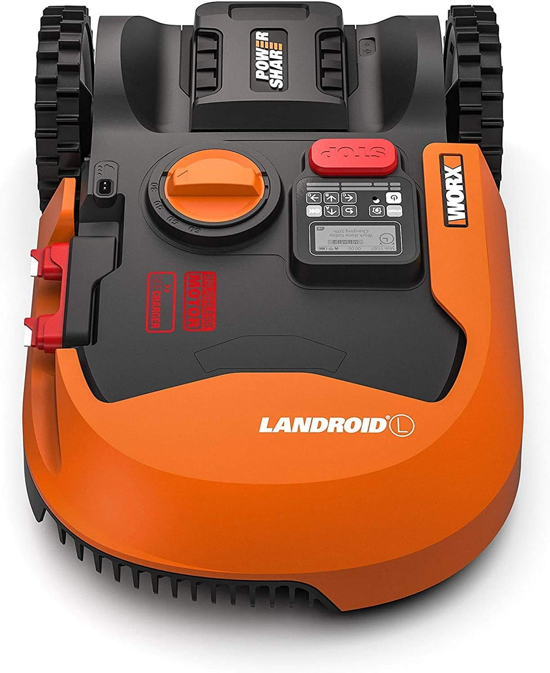 WORX Landroid L WR153E Mähroboter / Akkurasenmäher für grosse Gärten bis 1500 qm & WA0179 Heringe zu