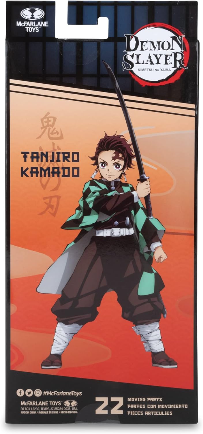 McFarlane Toys Demon Slayer: Kimetsu no Yaiba Actionfigur Tanjiron Kamado 18 cm Modern, Modern