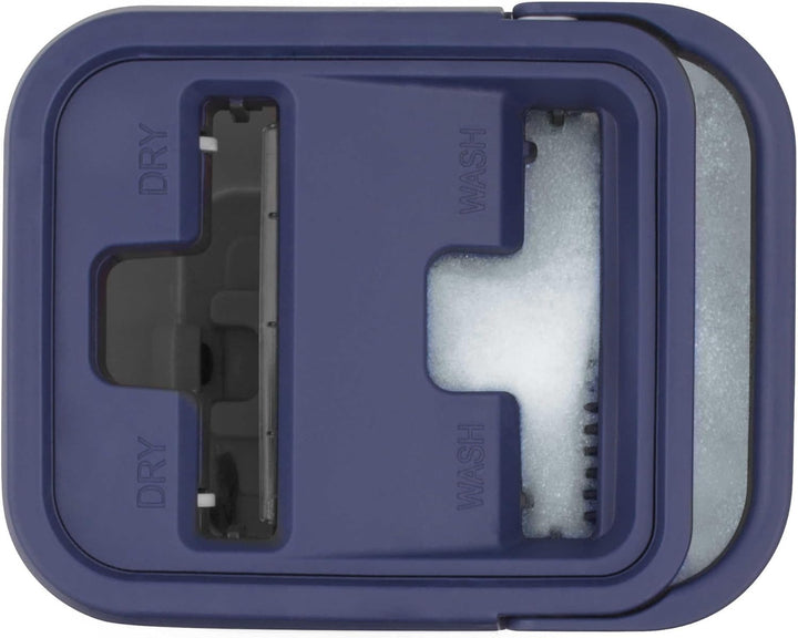 Beldray LA030223FEU7 Deep Clean Flachmopp &amp; Eimer Set – selbstauswringender Schmutzabstreifer mit zw
