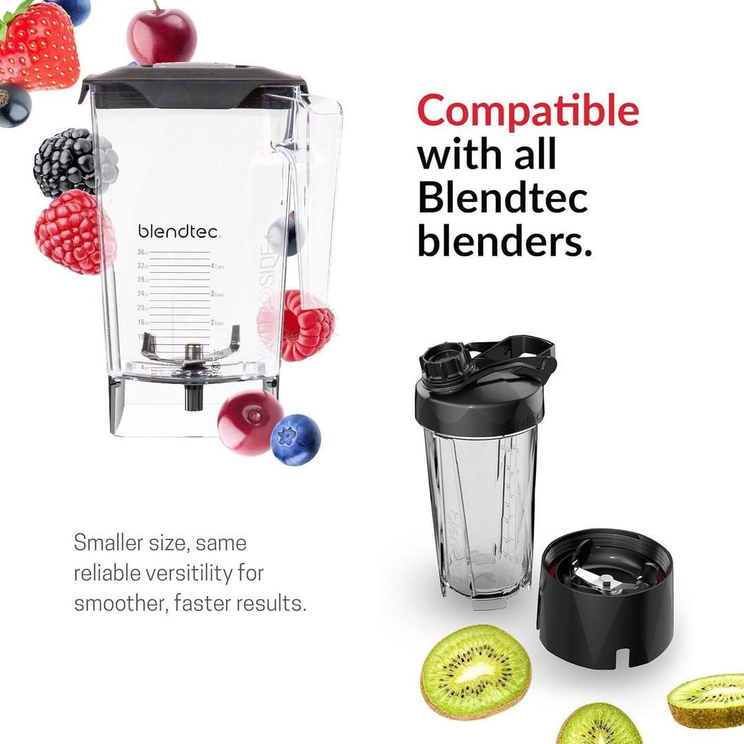 Blendtec 40-630-53 WildSide Jar Behälter, 2.66 L, Transparent WildSide, Glas, WildSide, Glas