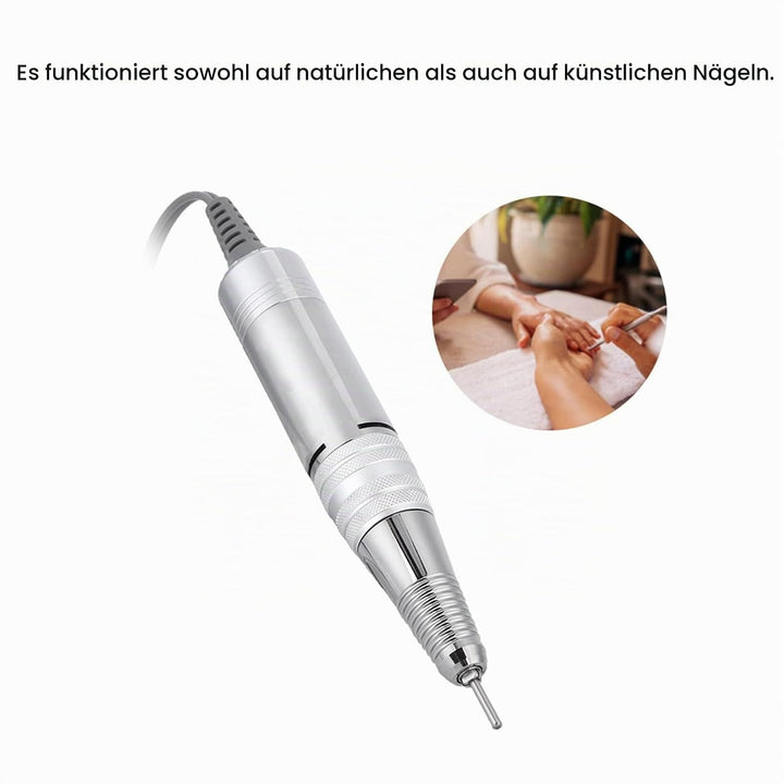 Ejoyous Nagelfeile Elektrisch Nagelfräser, 35000 U/Min Handstück Ersatzgriff Maniküre Pediküre Nagel