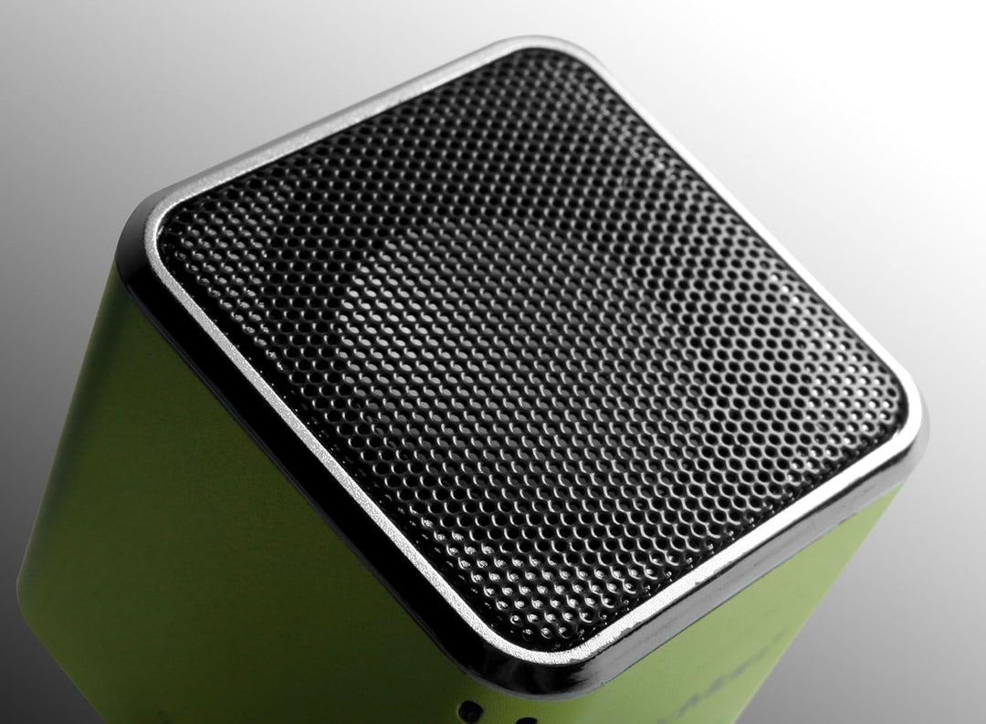 MusicMan mini Wireless Soundstation BT-X2 (MP3 Player, Bluetooth) grün Musicman BT-X2 Single Grün, M