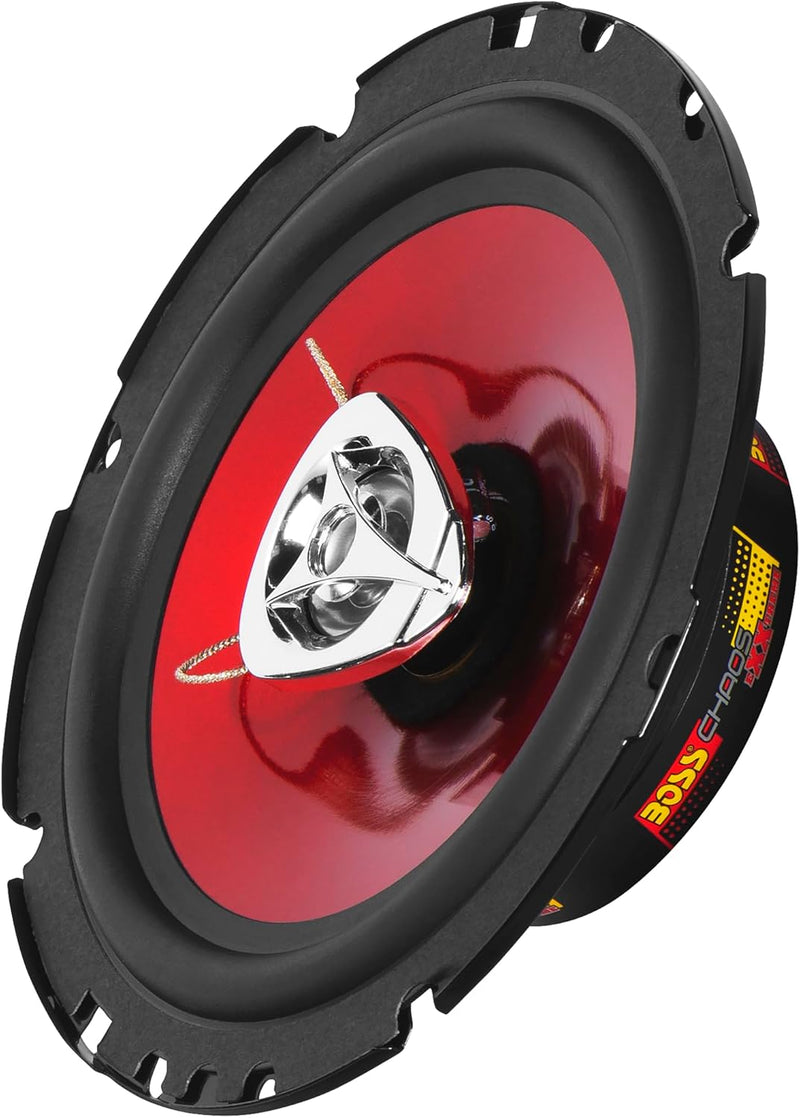 BOSS Audio CH6500 Chaos Exxtreme Serie 200 Watt 2-Wege Lautsprecher 16,5 cm 2-Wege Auto-Lautsprecher