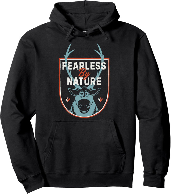Disney Frozen 2 Sven Fearless By Nature Crest Pullover Hoodie