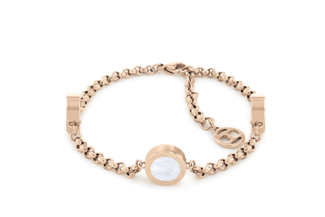 Tommy Hilfiger Jewelry Gliederarmband für Damen Nelkengold - 2780660