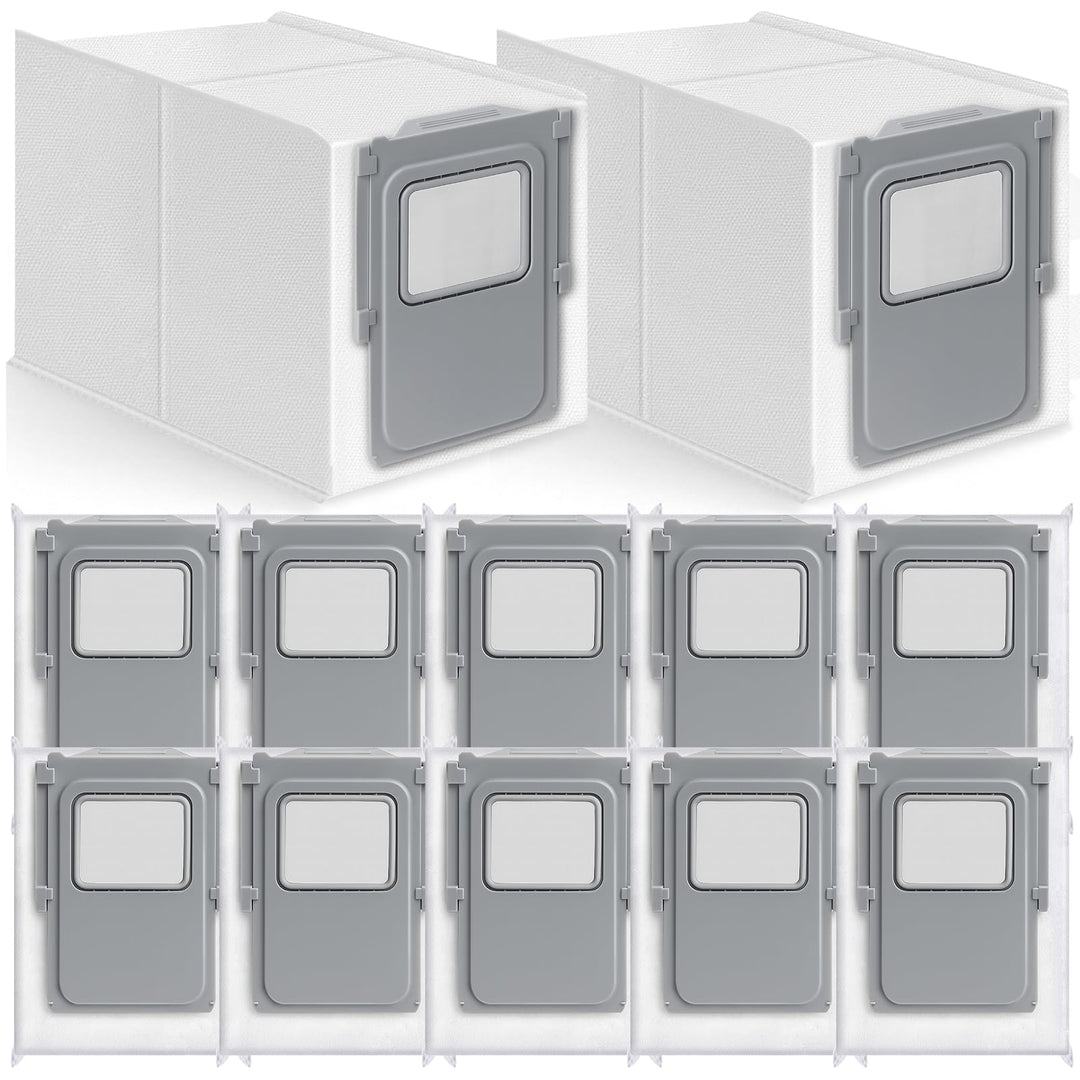 14 Stück Staubbeutel für DJI Romo S/Romo P/Romo A Staubsauger Absaugstation, 3L Grosse Kapazität Vli