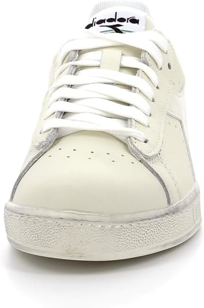 Diadora Game L Low Waxed 9000006031, Sneakers 36 EU Weiss White White White, 36 EU Wei&#xDF; White W