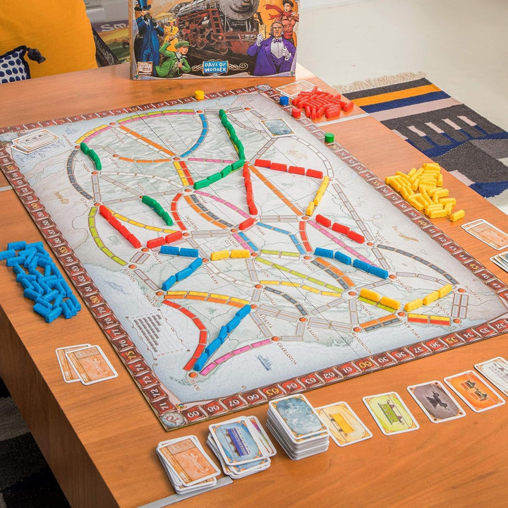 Asmodee | UNBOX NOW | Days of Wonder | Zug um Zug | Grundspiel | Familienspiel | Spiel des Jahres 20