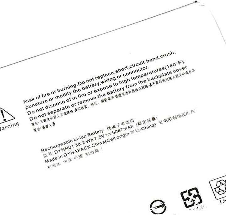 DYNR01 G3HTA027H Austausch der Tablet-Batterie für Microsoft Surface Pro 4 1724 Series(7.5V 5087mAh