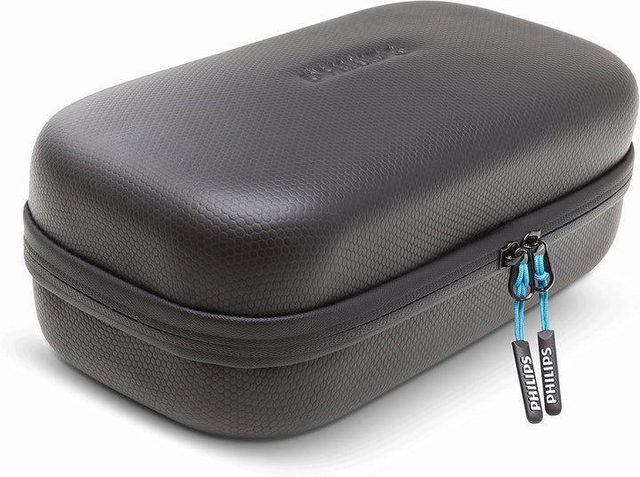 Philips AquaTouch - Rasierapparat (Rotorrasierer, Schwarz, Blau, LED, Batterie, Nickel-Metallhydrid