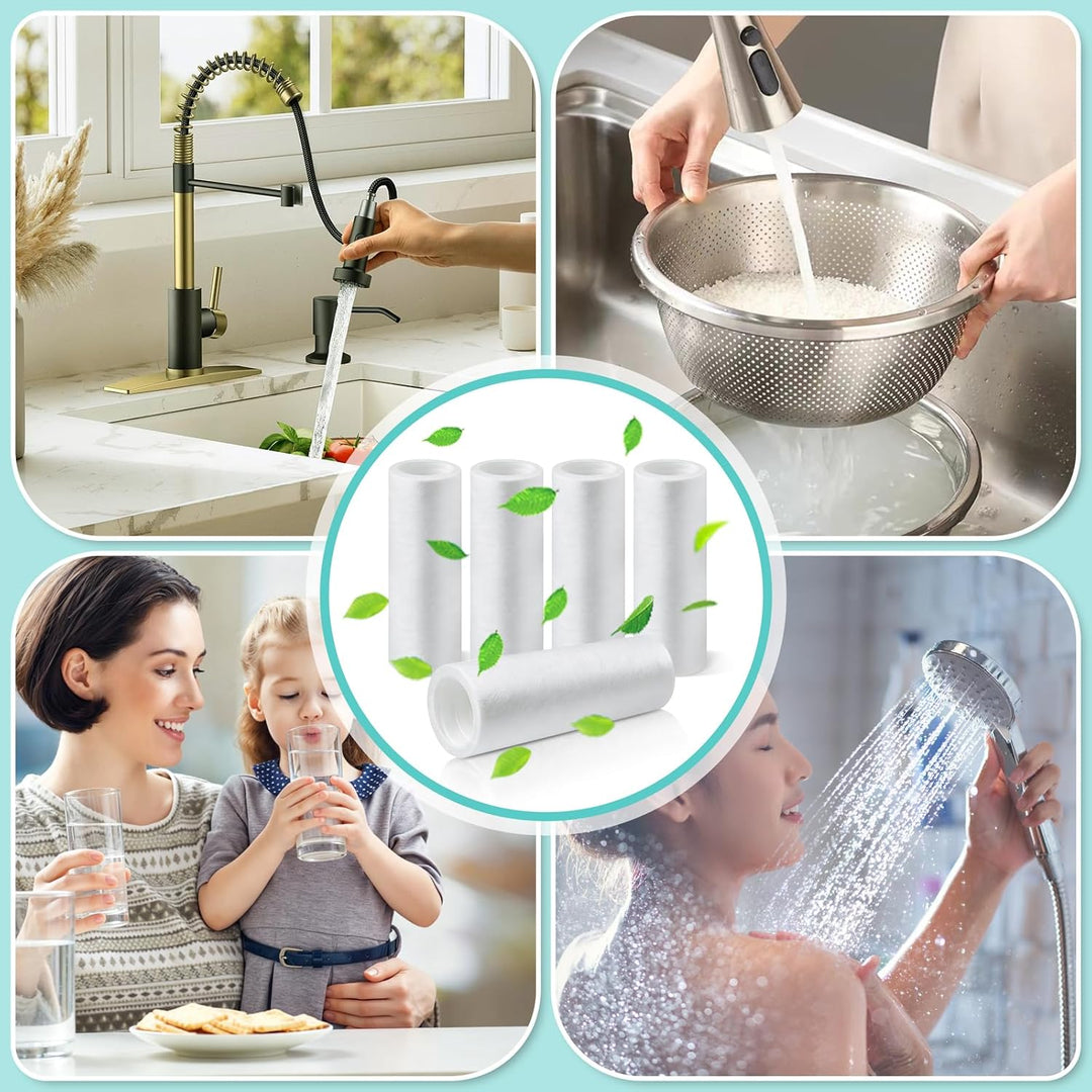 5 Stück Ersatzfilter für Grünbeck Wasserfilter FS 1, 80 µm Feinfiltration | Water Filter Ohne Schutz