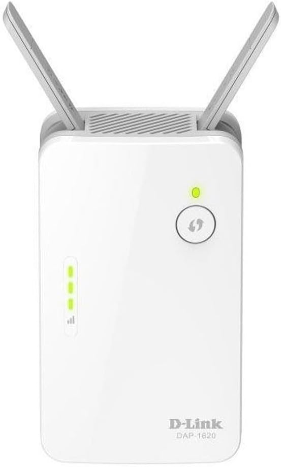 D-Link DAP-1620 AC1300 Wi-Fi Range Extender (bis zu 1200 Mbit/s, mit WPS-Taste) AC1300| Repeater, AC