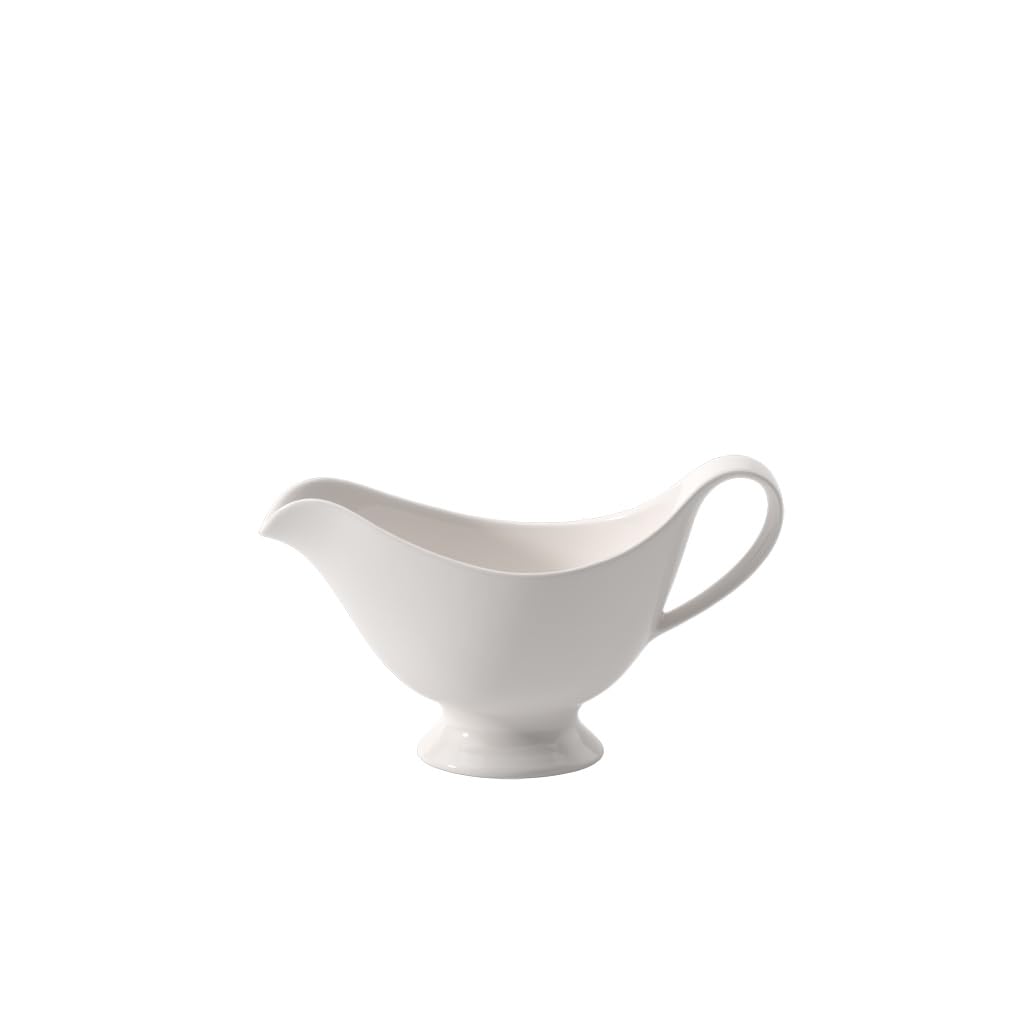 Villeroy &amp; Boch - For Me Sauciere 290 ml Weiss, Spülmaschinenfest, Mikrowellensicher, Sossenkännchen
