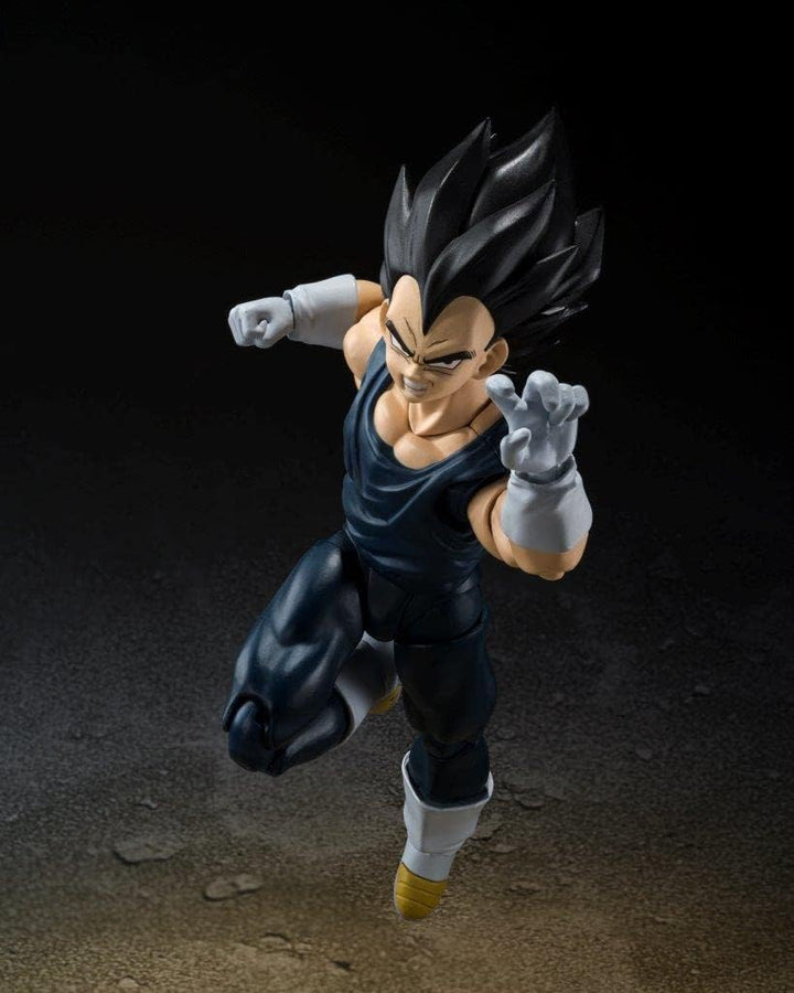 BANDAI Spirits(バンダイ スピリッツ) S.H. Figuarts Dragon Ball Super Vegeta Super Hero vorbemalte Actionfigur