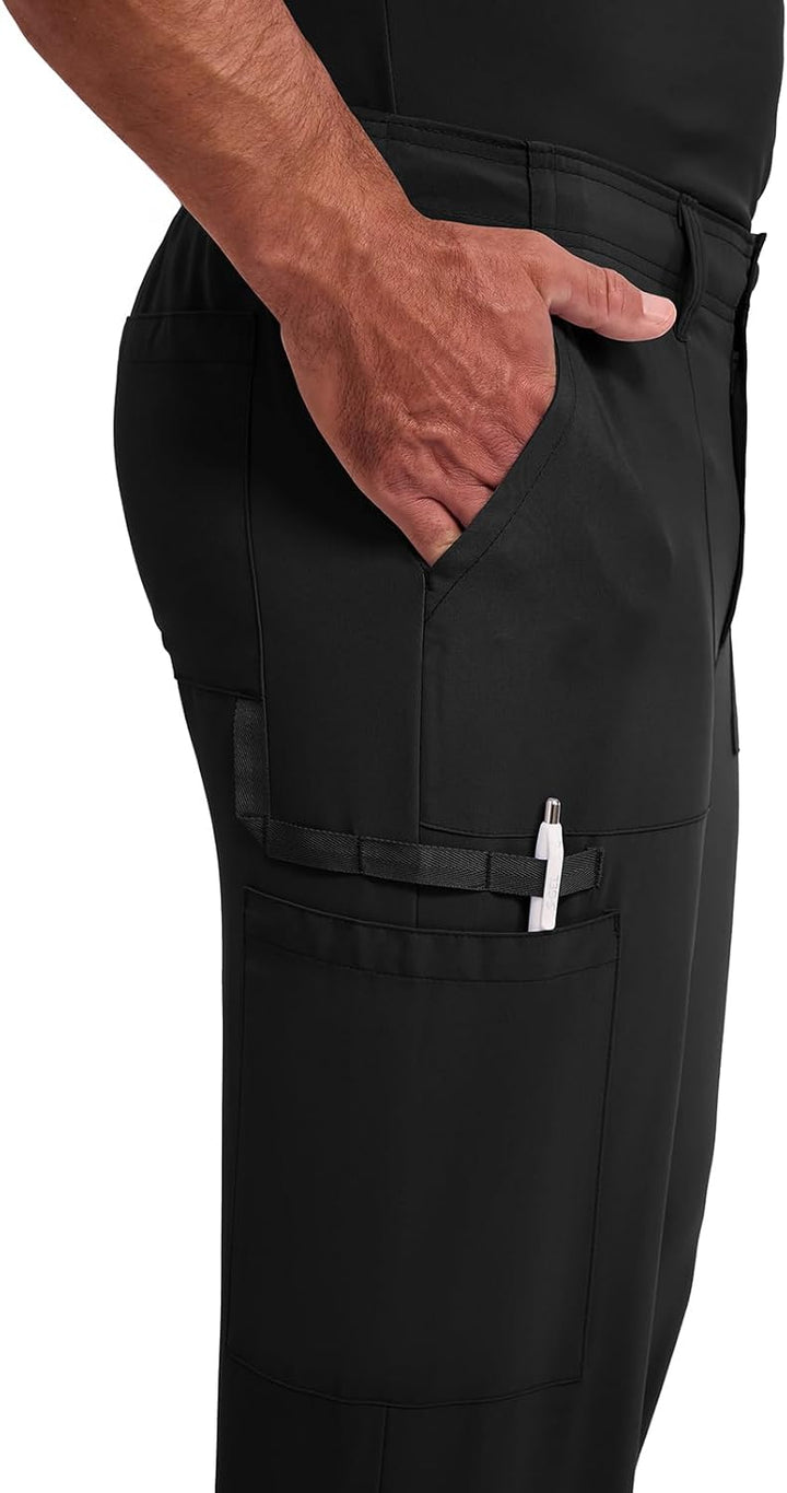 Dickies EDS Essentials Natural Rise Herren-OP-Hose mit Kordelzug, Blau, Grösse M Schwarz XS, Schwarz