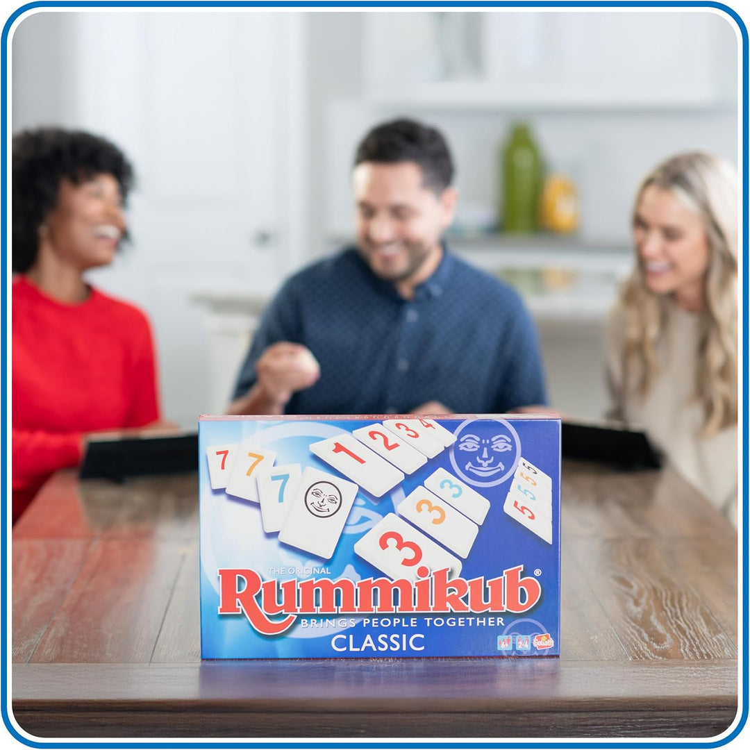 Goliath RUMMIKUB Original Classic, Brettspiel für Erwachsene und Kinder ab 6 Jahren, Numerische Stra