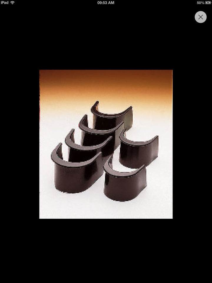 6 x Universal-Tascheneinlagen für englische Billardtische, Standardgrösse 5,1 cm Billardkugeln