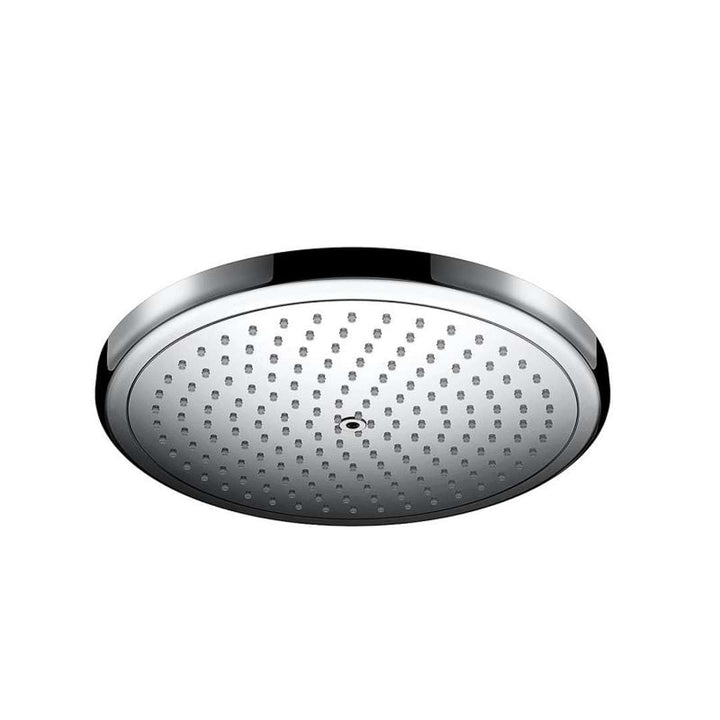 hansgrohe Croma Duschkopf 280 mm, Kopfbrause wassersparend, Chrom Chrom 1 Strahlart mit Wassersparfu
