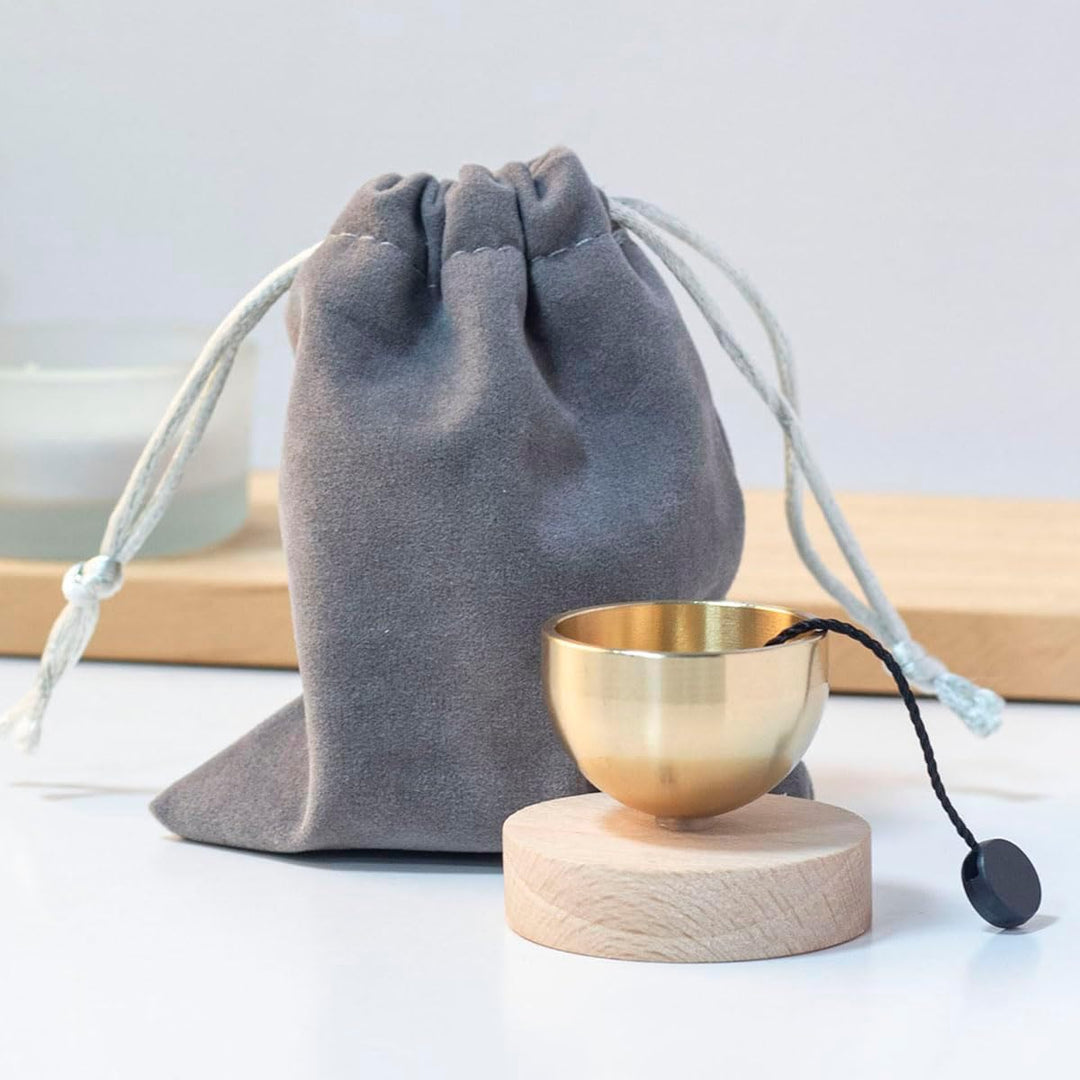 Klangschalen-Set, Meditations-Klangschale für Yoga, Meditation und Entspannung, Achtsamkeit, Chakra-