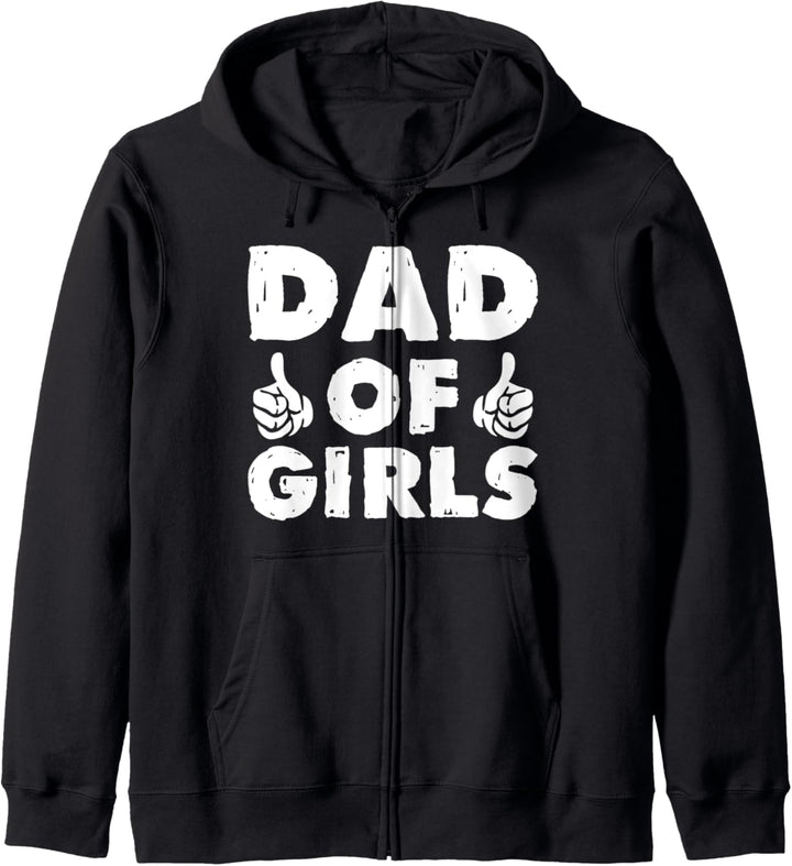 DAD OF GIRLS Shirt vom Ehefrau-Tochter-Baby-Mädchen-Vatertag Kapuzenjacke