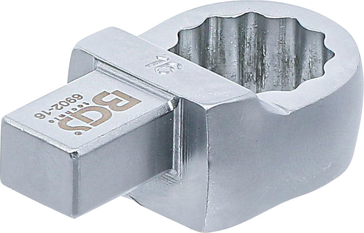 BGS 6902-16 | Einsteck-Ringschlüssel | 16 mm | Aufnahme 9 x 12 mm, 16 mm