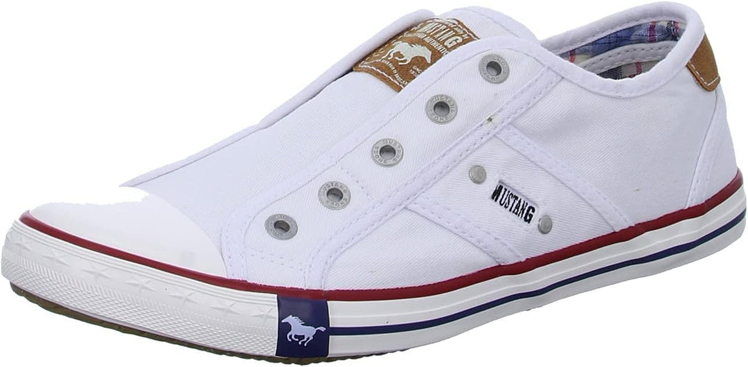 MUSTANG Herren Stiefel Sneaker 43 EU Weiss, 43 EU Wei&#xDF;