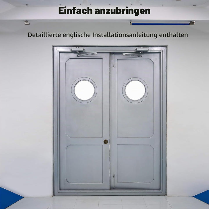 PALMAT - Automatischer Einstellbarer Hydraulischer Türschliesser - Komplett mit Montageplatte, Norma
