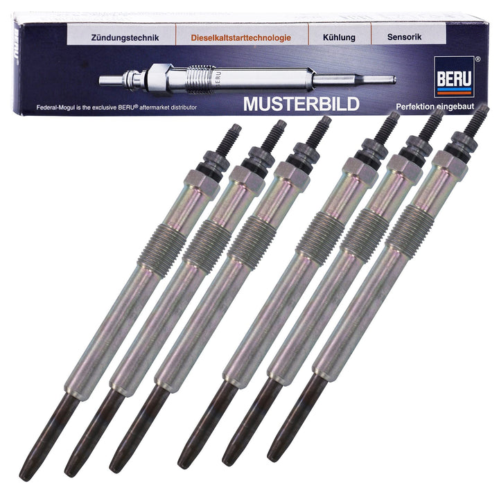 6x Glühkerze Original BERU Duraterm GN008