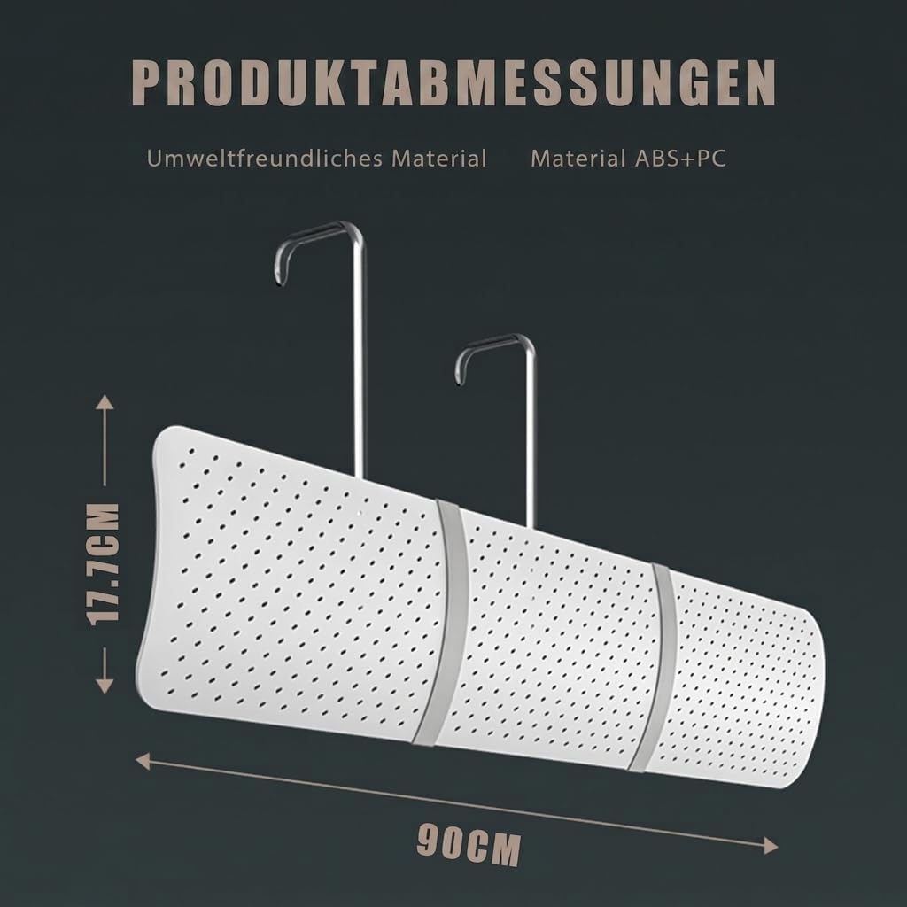 Universal Windabweiser für Klimaanlage, Verstellbarer Klimaanlagen Deflektor - Windschutz für Wandmo