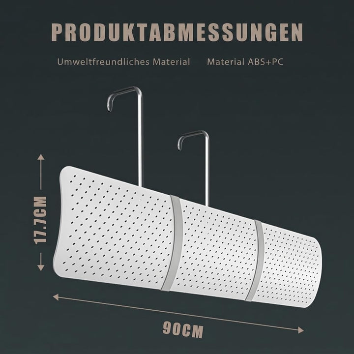 Universal Windabweiser für Klimaanlage, Verstellbarer Klimaanlagen Deflektor - Windschutz für Wandmo