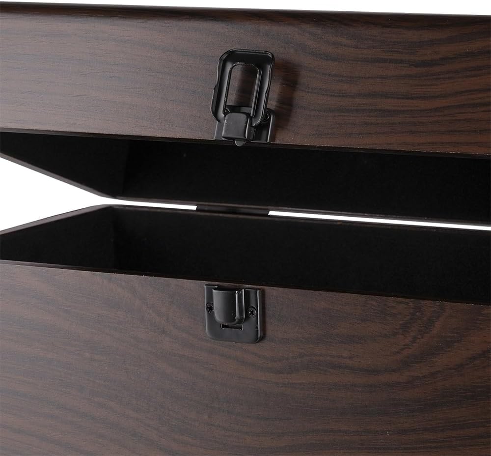 Audizio RC32 - Robuster Koffer für Schallplatten Aufbewahrung - Design Vinyl Holder - Plattenkoffer