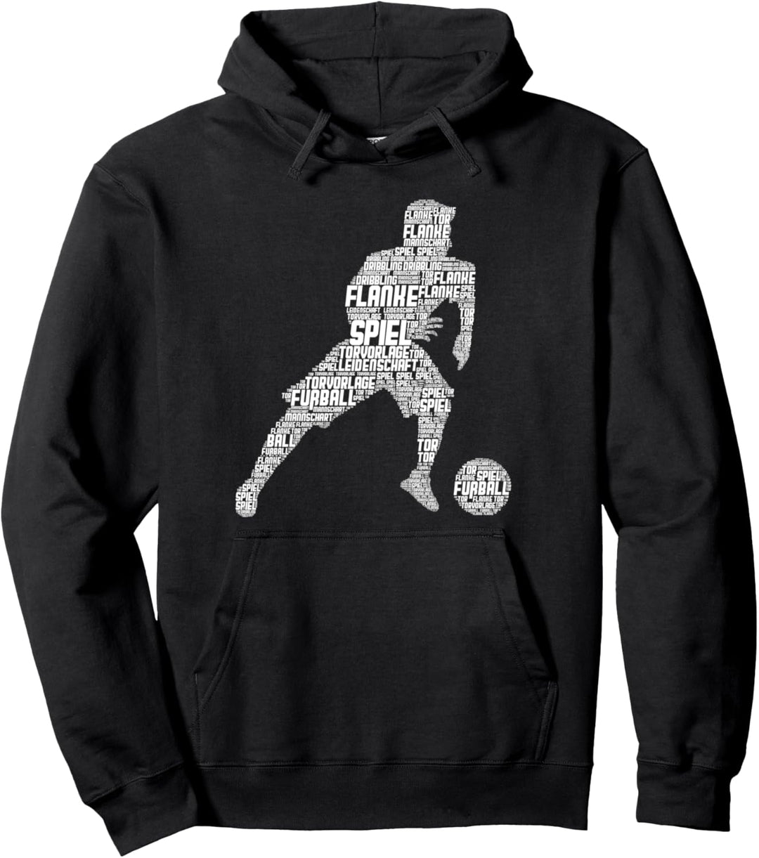 Fussball Fussballer Kinder Jungen Männer Pullover Hoodie