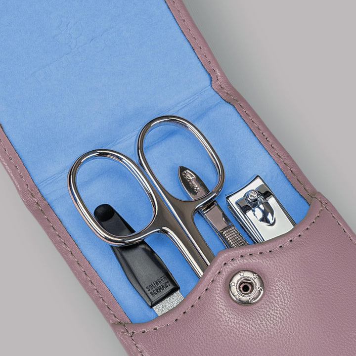 Windrose Merino Taschenmanicure grau, Grau