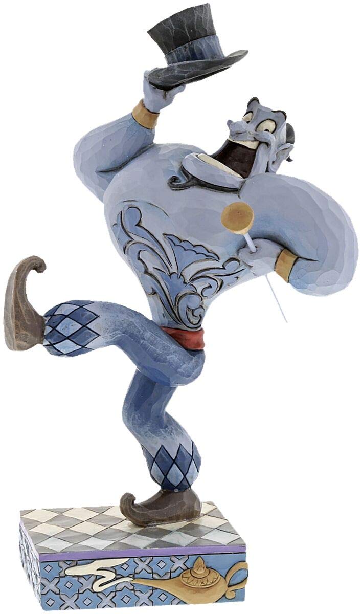 Disney Traditions by Jim Shore Aladdin Genie Figur, Harz, Mehrfarbig, 21 cm Chaises Longues, Steinha