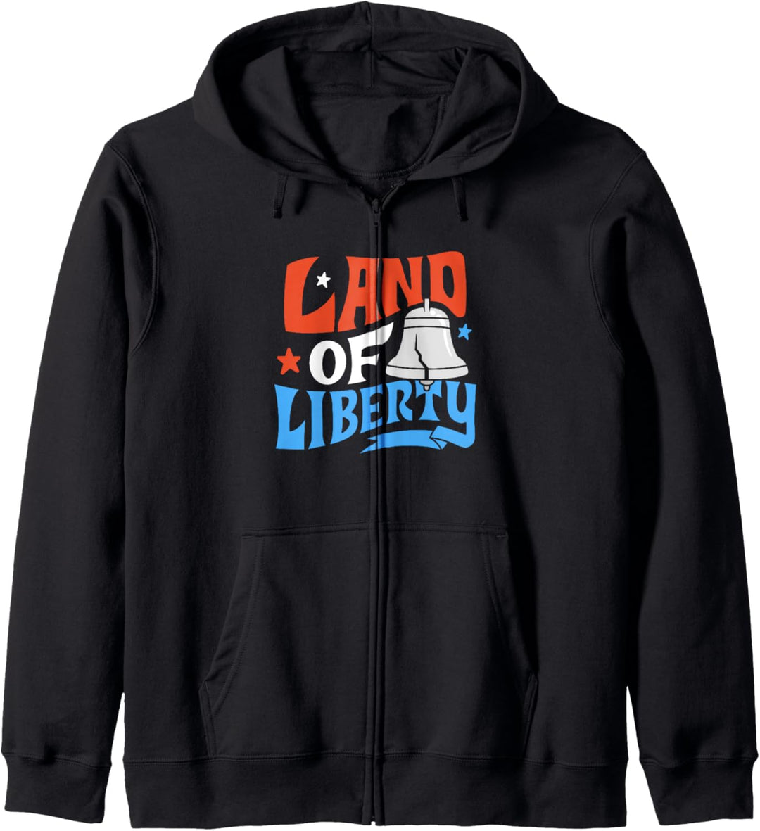 Land der Freiheit Americana Kapuzenjacke