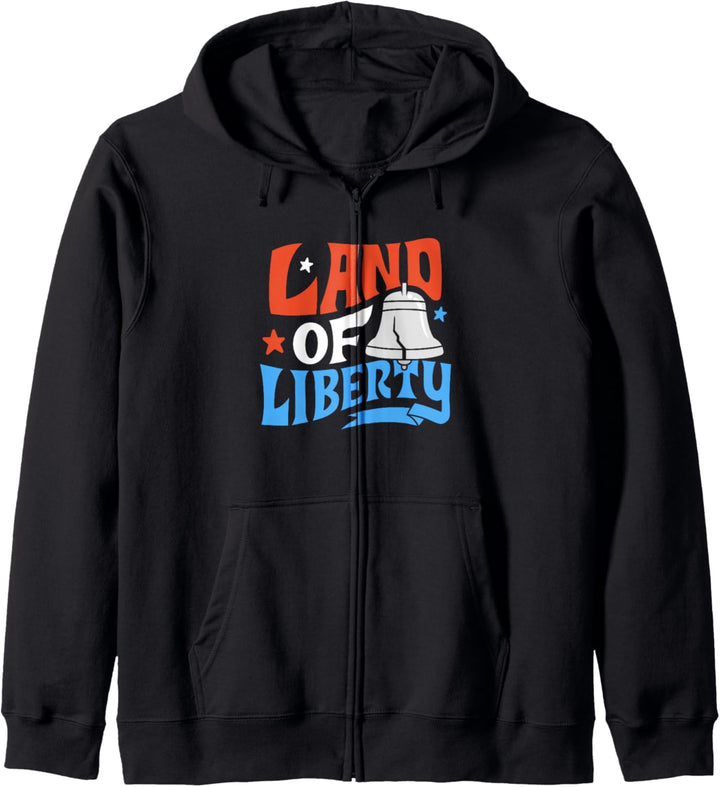 Land der Freiheit Americana Kapuzenjacke