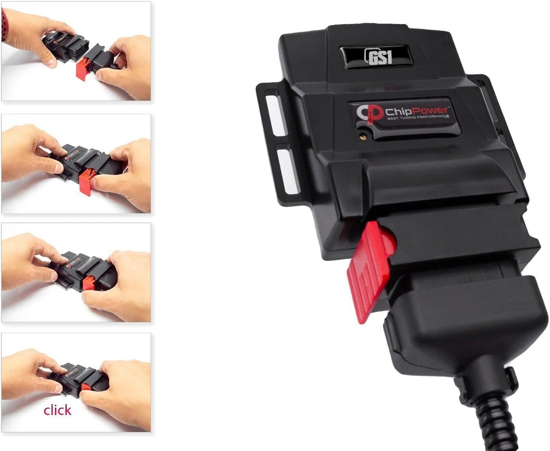 ChipPower Chiptuning GS1 geeignet für Honda Civic VI 1.4i 66 kW 90 PS 1995-2001 Tuningbox Plug&amp;Drive