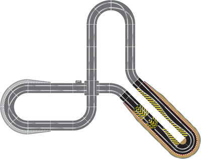 Scalextric 500008514 Accessories Zubehör-Track & Gleiszubehör, Small Ultimate - Extended Hairpin, Ul