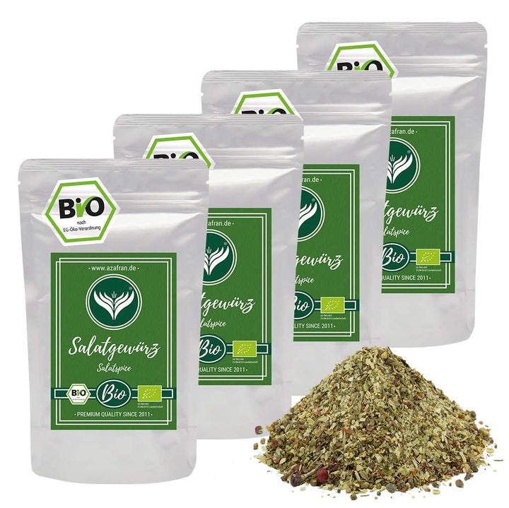 Azafran BIO Salat Gewürz | Salatkräuter Mix | Gewürzzubereitung 1kg 1 kg (1er Pack), 1 kg (1er Pack)