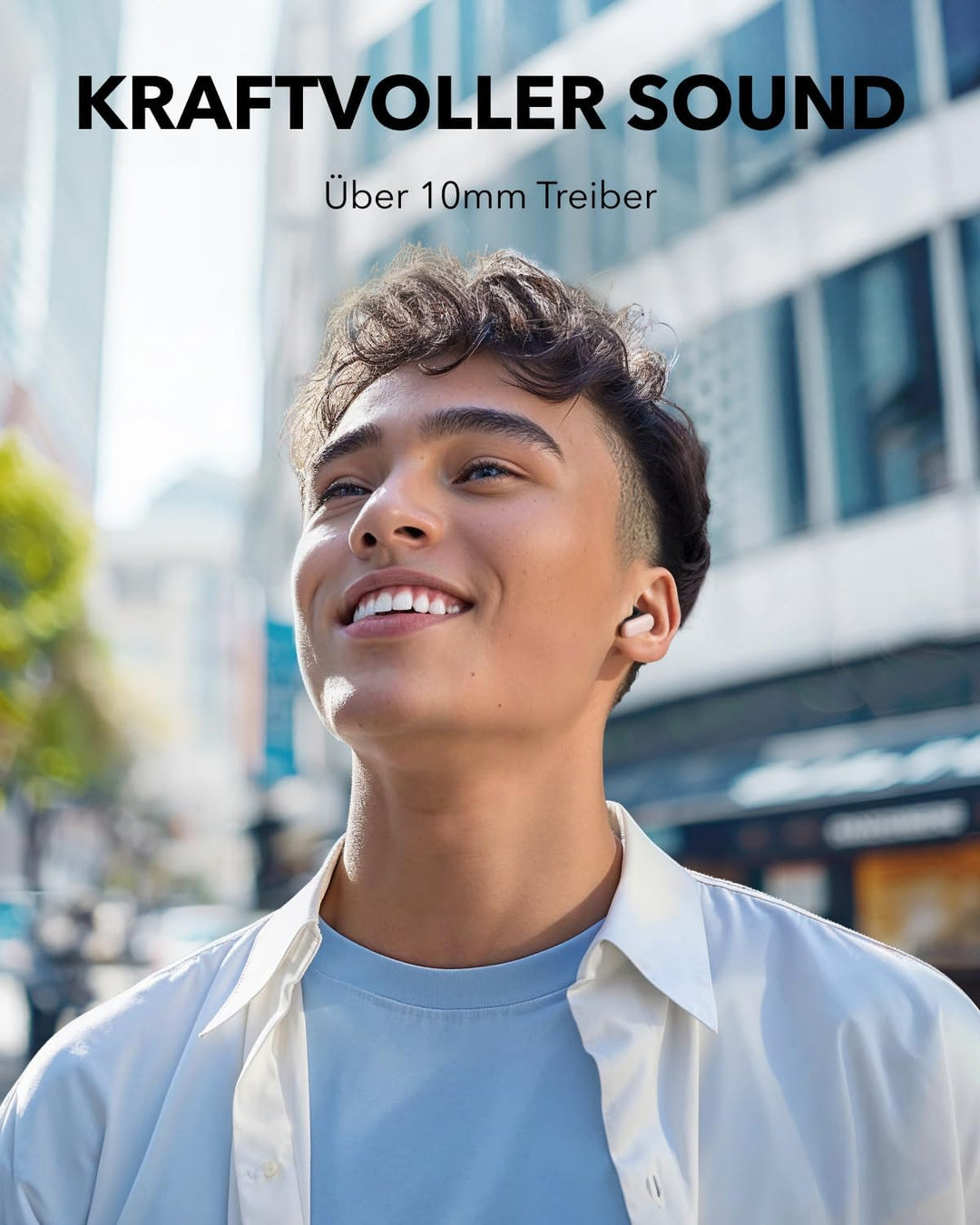 soundcore P30i by Anker Noise Cancelling Earbuds, smarte Geräuschunterdrückung, kraftvolle Bässe, 45