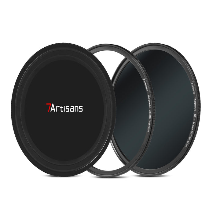 7artisans Nano-Magnetfilter UV-Filter ND-Lichtreduktionsfilter/CPL-Polarisationsfilter/GND-Verlaufsf