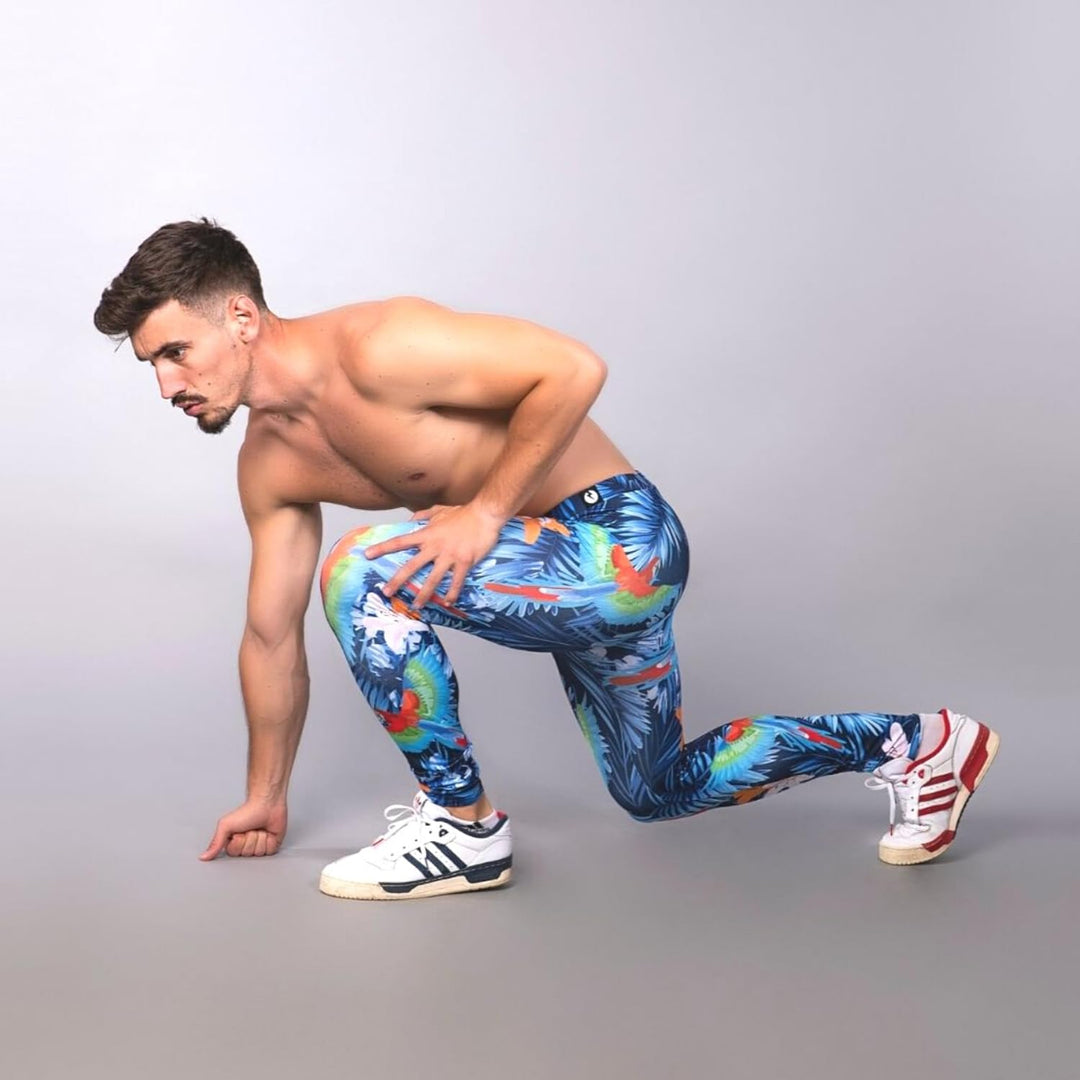 Kapow Meggings - Die originalen Männer-Leggings: Ideal für Fitness, Laufen, Mode, Festivals, Partys