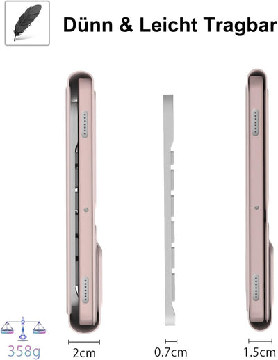 FOGARI Tastatur Hülle für Samsung Galaxy Tab A9 Plus 2023 11 Zoll Tablet - Tastatur für Samsung Gala