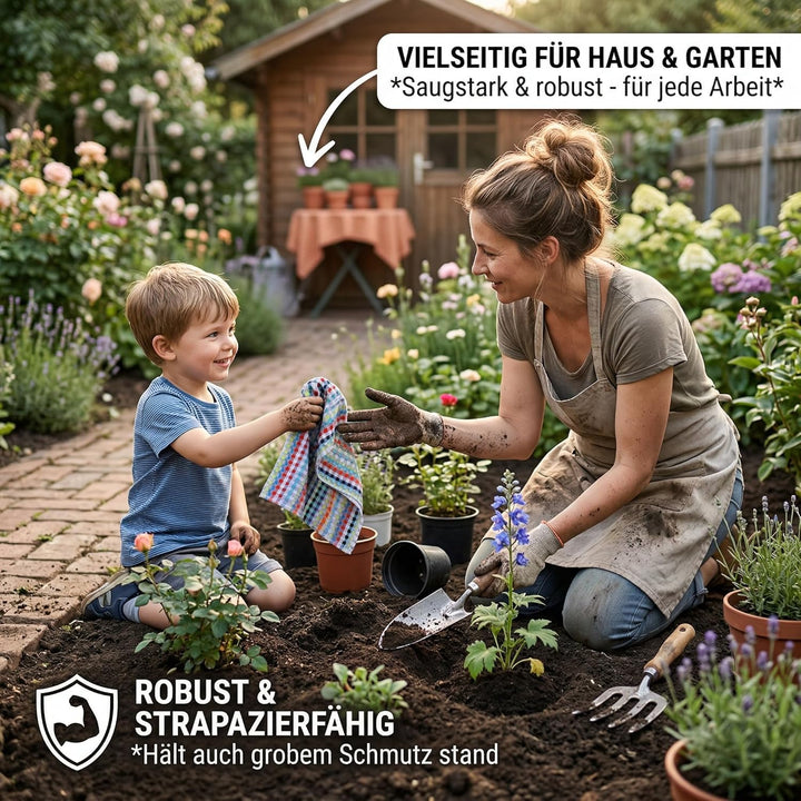 Betz 12er Set Grubentuch Arbeitshandtuch Küchentücher Geschirrtuch Handtuch 100% Baumwolle HELGOLAND