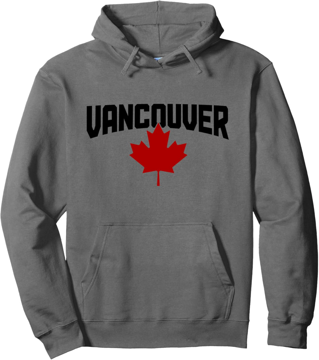 Vancouver BC Maple Leaf Kanadische Flagge Pride Pullover Hoodie