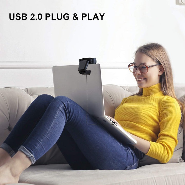 INSTAR Hochwertige USB Webcam IN-W1, Full-HD Web cam, Webcam mit Mikrofon, eingebautes Mikrofon, PC-