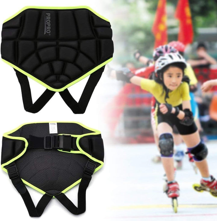 Alomejor Kinder Gepolsterte Hüfte 3D Gepolsterte Hüfte Schutzshorts Schutz Butt Pad Anti-Fall-Hose H
