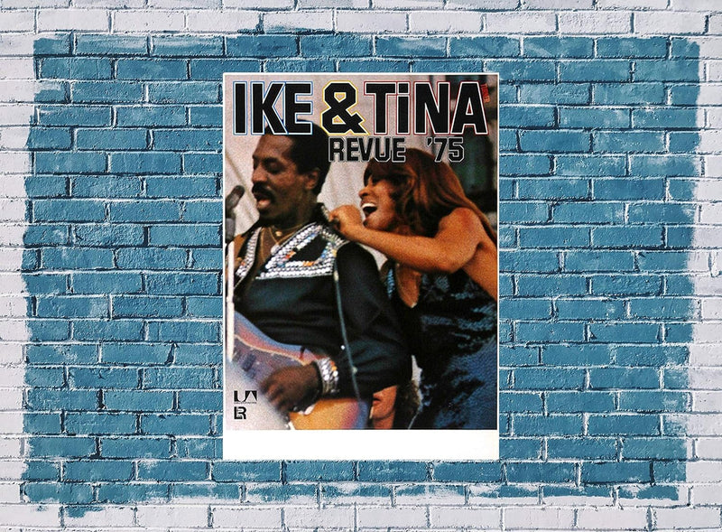 IKE & Tina Turner - Nice and Rough, 1975 » Konzertplakat/Premium Poster | Live Konzert Veranstaltung