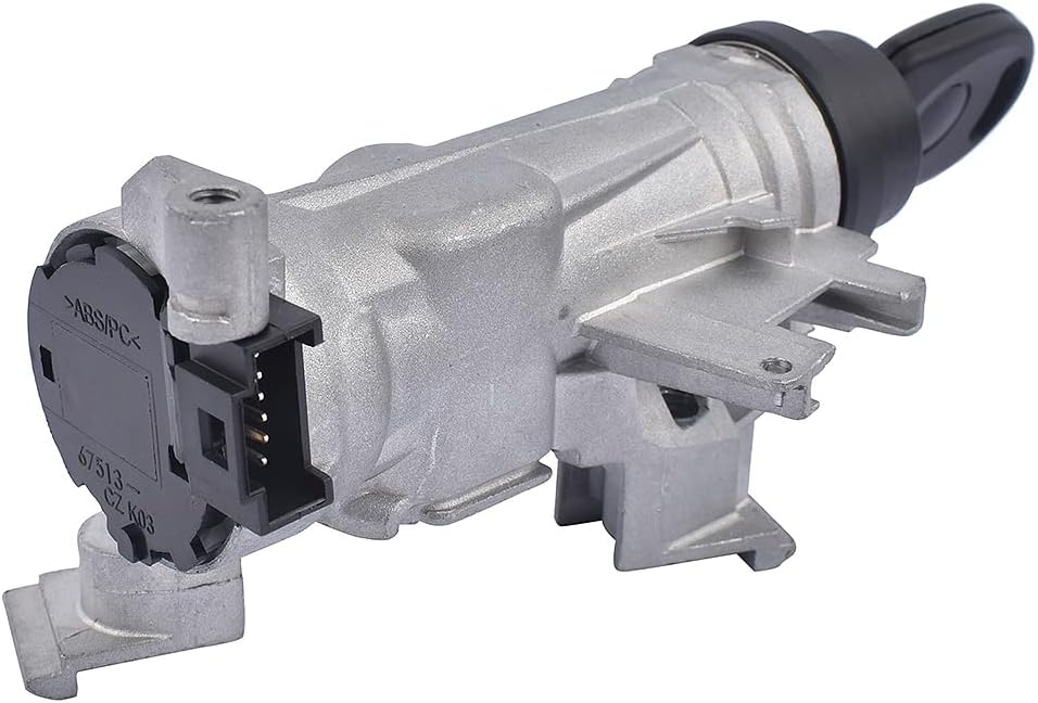 Flynsu Zündschalter mit Sperrzylinder Schlüssel für 1.4L 1.8L 2.0L 2006-2011 1K0905841 1K0905851B 1K